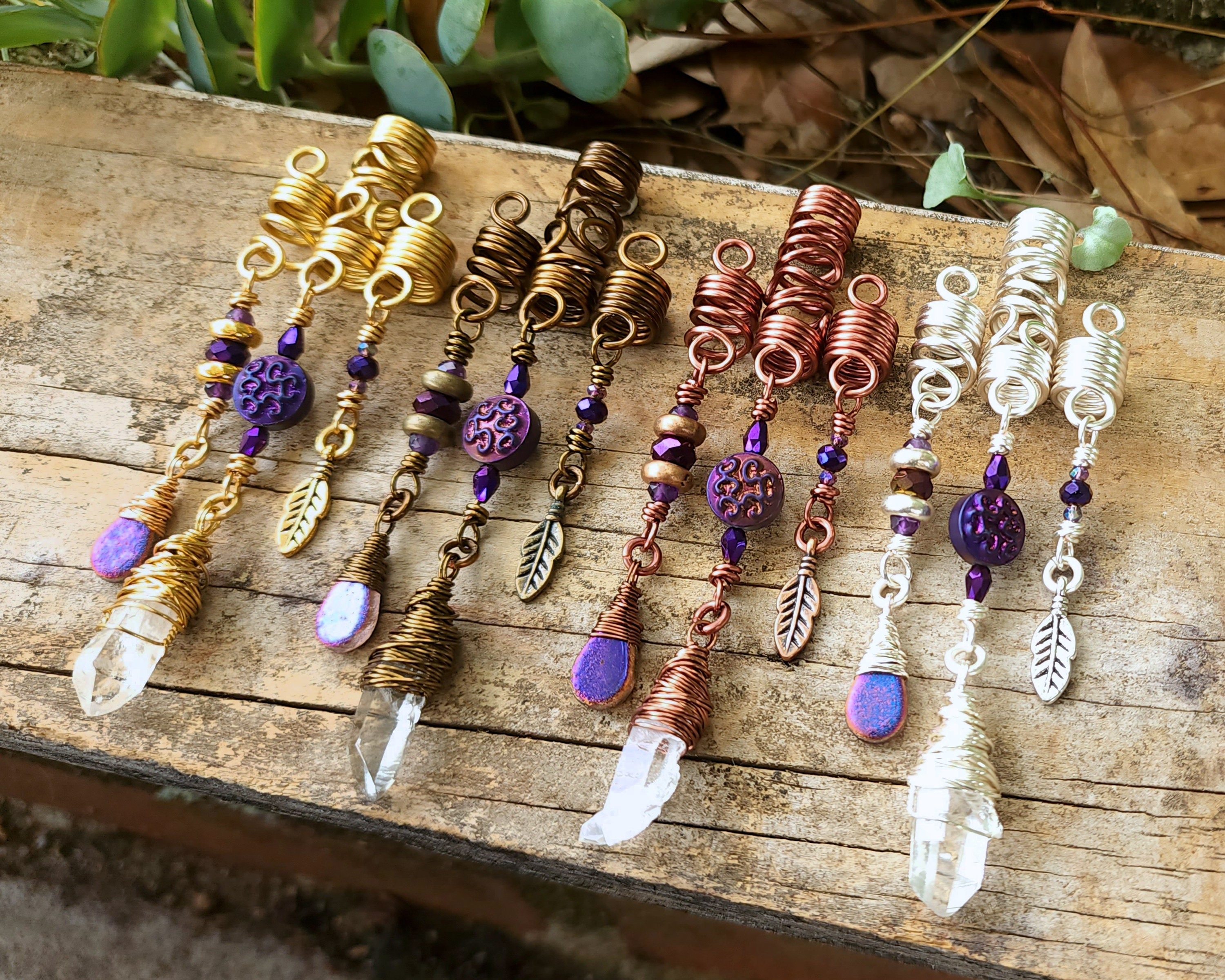 Amethyst LOC Jewelry Set, A--0024 by What Naturals Love