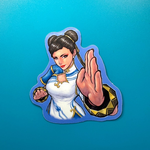 Vinyl Sticker Chun-Li