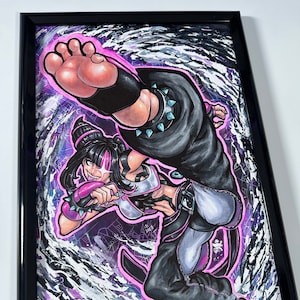 Original Painting: Juri Han Street Fighter 6