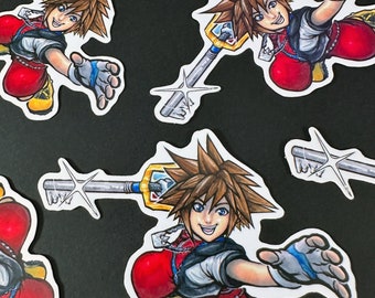 Vinyl Sticker Kingdom Hearts Sora