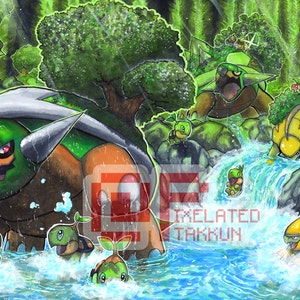 Poke Días: Familia Turtwig