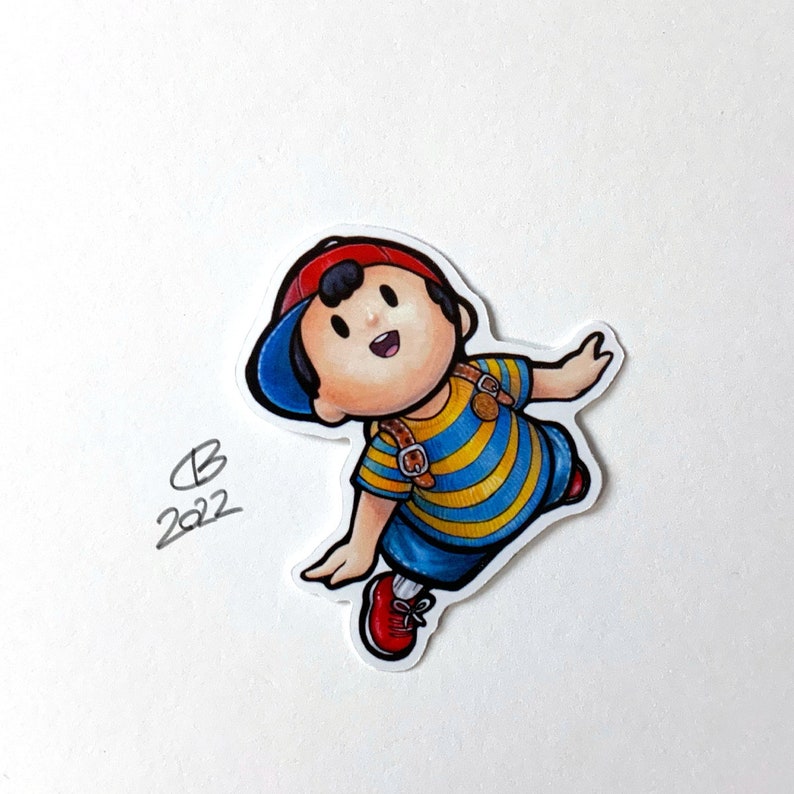 Vinyl Sticker Earthbound Mother 2 Ness image 1