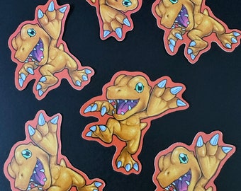 Vinyl Sticker Agumon