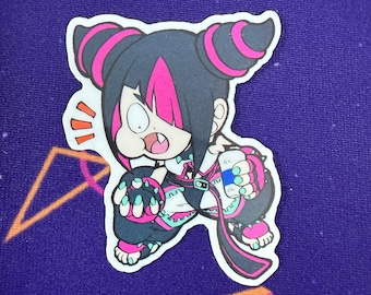 Waterproof Vinyl Sticker FGC Pals: Juri