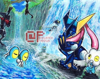 Poke Days: Froakie Family
