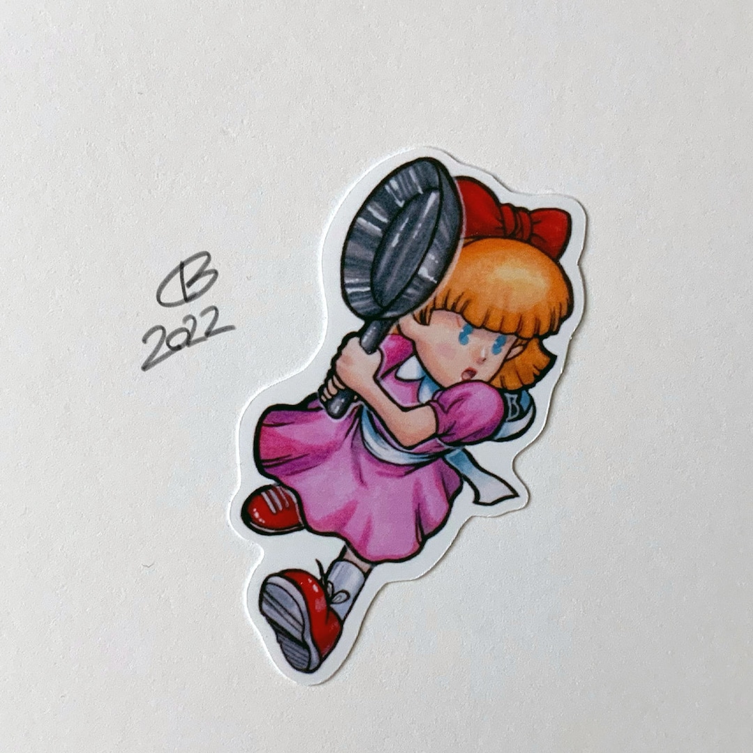 Vinyl Sticker Paula Earthbound Mother 2 - Etsy