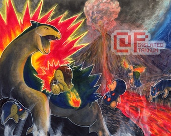 Poke Days: Cyndaquil Family