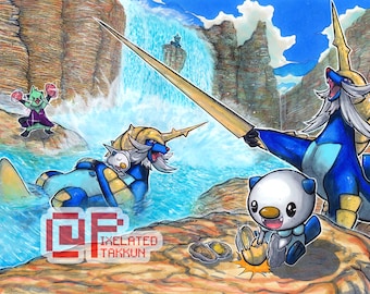 Poke Days: Oshawott Family