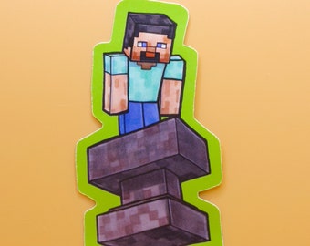 Water Proof Vinyl Sticker Steve Anvil
