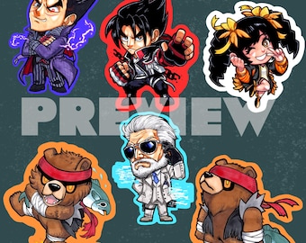Tekken 8 SD Chibi 3"