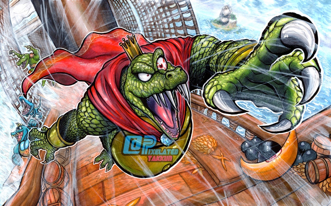 Smash Series: King K. Rool Comes Aboard - Etsy