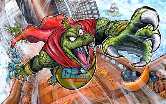 King K Rool Body Pillow