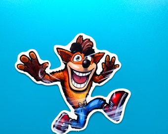 Vinyl Sticker Crash Bandicoot