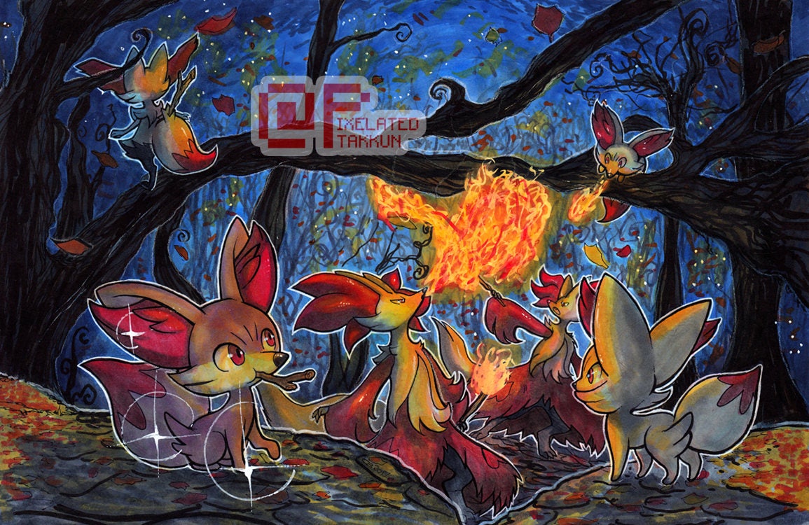 Braixen - Etsy.de