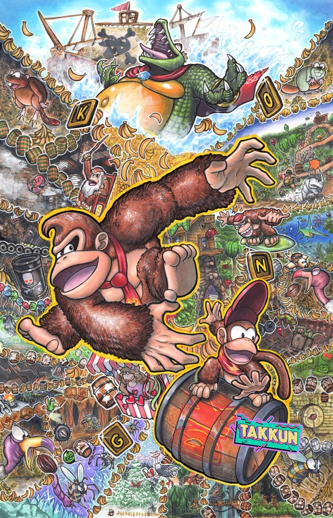 DKC Tribute - Etsy