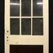 36"x84" Antique Exterior Entry Birch Wood Door 9 Wavy Glass Lites Windows Panel