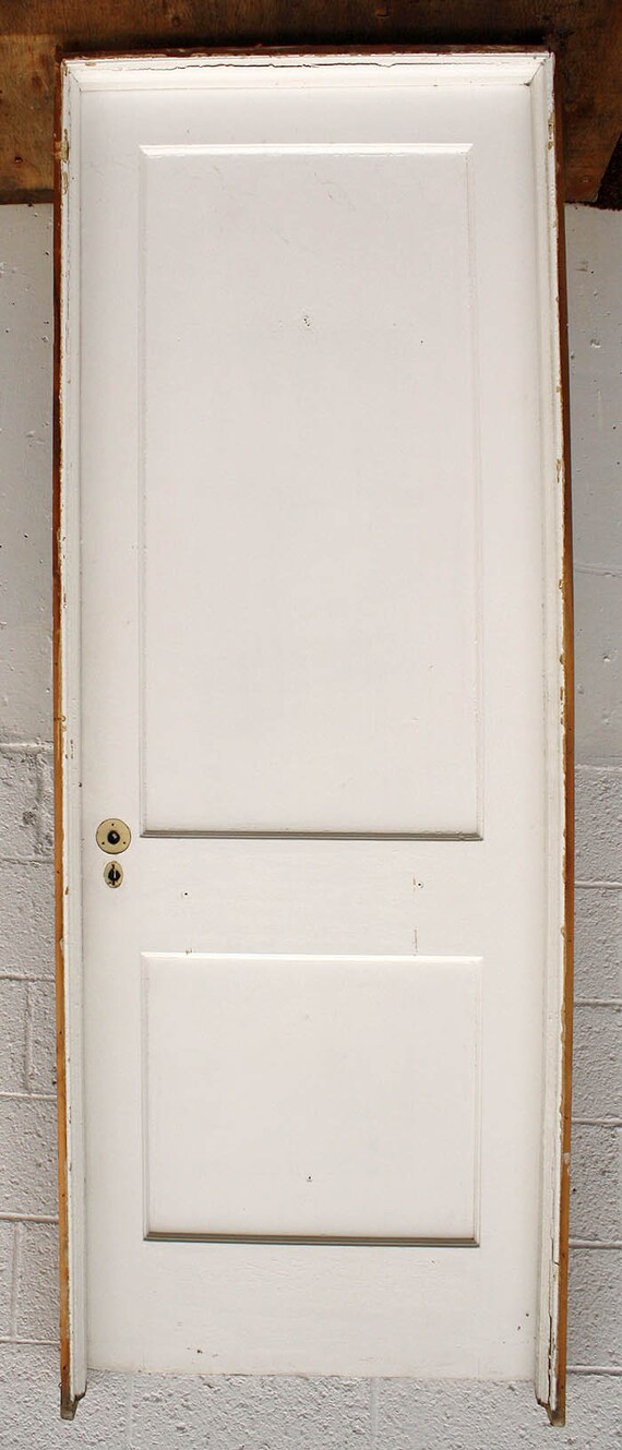 Pre Hung 30x84 Antique Vintage Interior Solid Wood Etsy