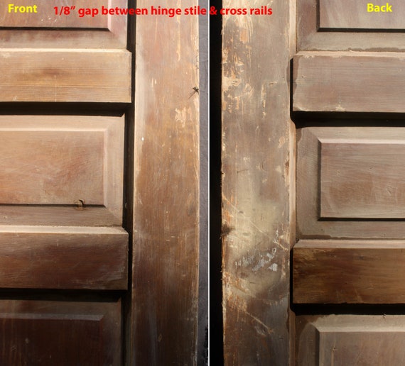 2avail 32 X81 Antique Vintage Victorian Interior Cypress Wood Wooden Door Panel
