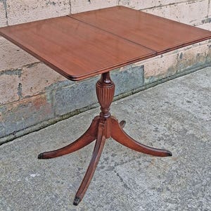 Flip Top Game Table Antique - Etsy