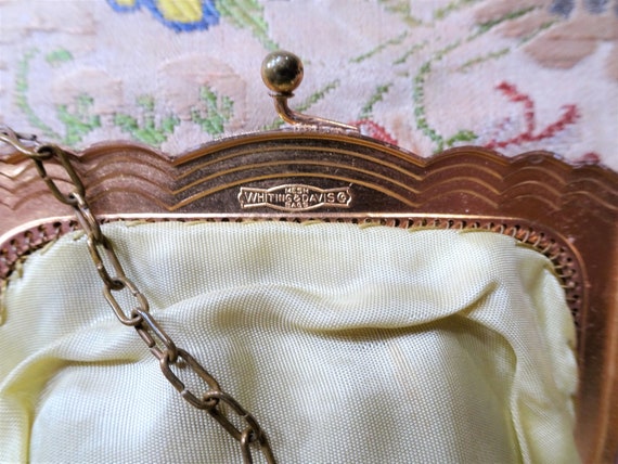 ART DECO Purse,Whiting & Davis Mesh Bags,Flapper … - image 3