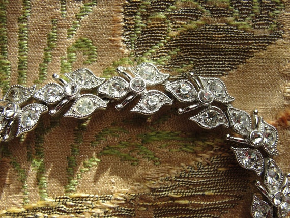 ART DECO Antique BRACELET,Gatsby Bracelet,Bridal … - image 2