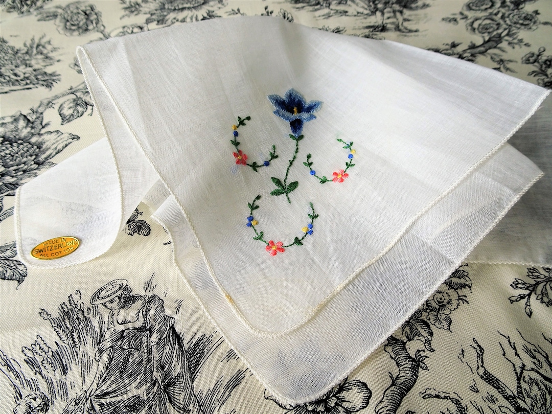 小物 1900s Hand Embroidery Handkerchief 小物 1900s Hand Embroidery Handkerchief LOT of 16 VINTAGE