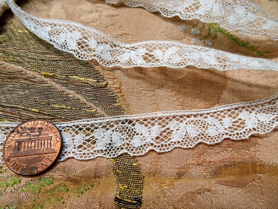 Antique Victorian Fine French White Lace Collar - Ruby Lane