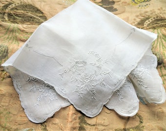 GORGEOUS Appenzell WEDDING Hanky, Exquisite Embroidery Beautiful Handkerchief ,Bridal Hankie,Collector,Bridal Heirloom,Collectible Hankies