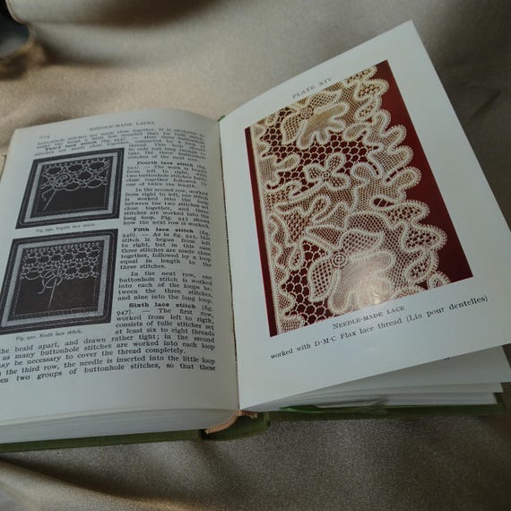 VINTAGE Encyclopedia of Needlework Book,de Dillmont,needlework