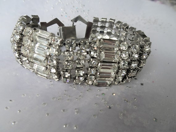 ART DECO Bracelet,Flapper Bracelet,Bridal Bracele… - image 2