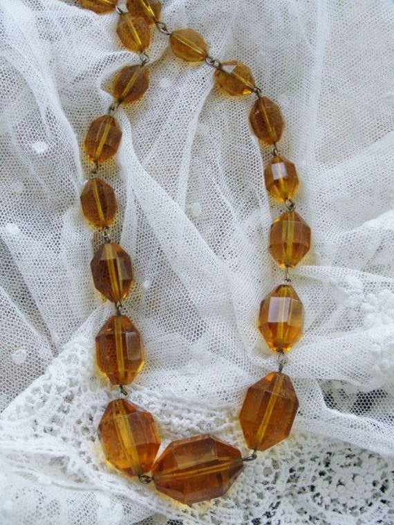 アクセサリー K18 /925 Amber Necklace Vintage Direct From Japan] Natural Amber Pendant K18 Top Silver 925