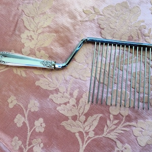 BEAUTIFUL Antique Sterling Silver Cake Breaker, Ornate Handle, Vintage ...