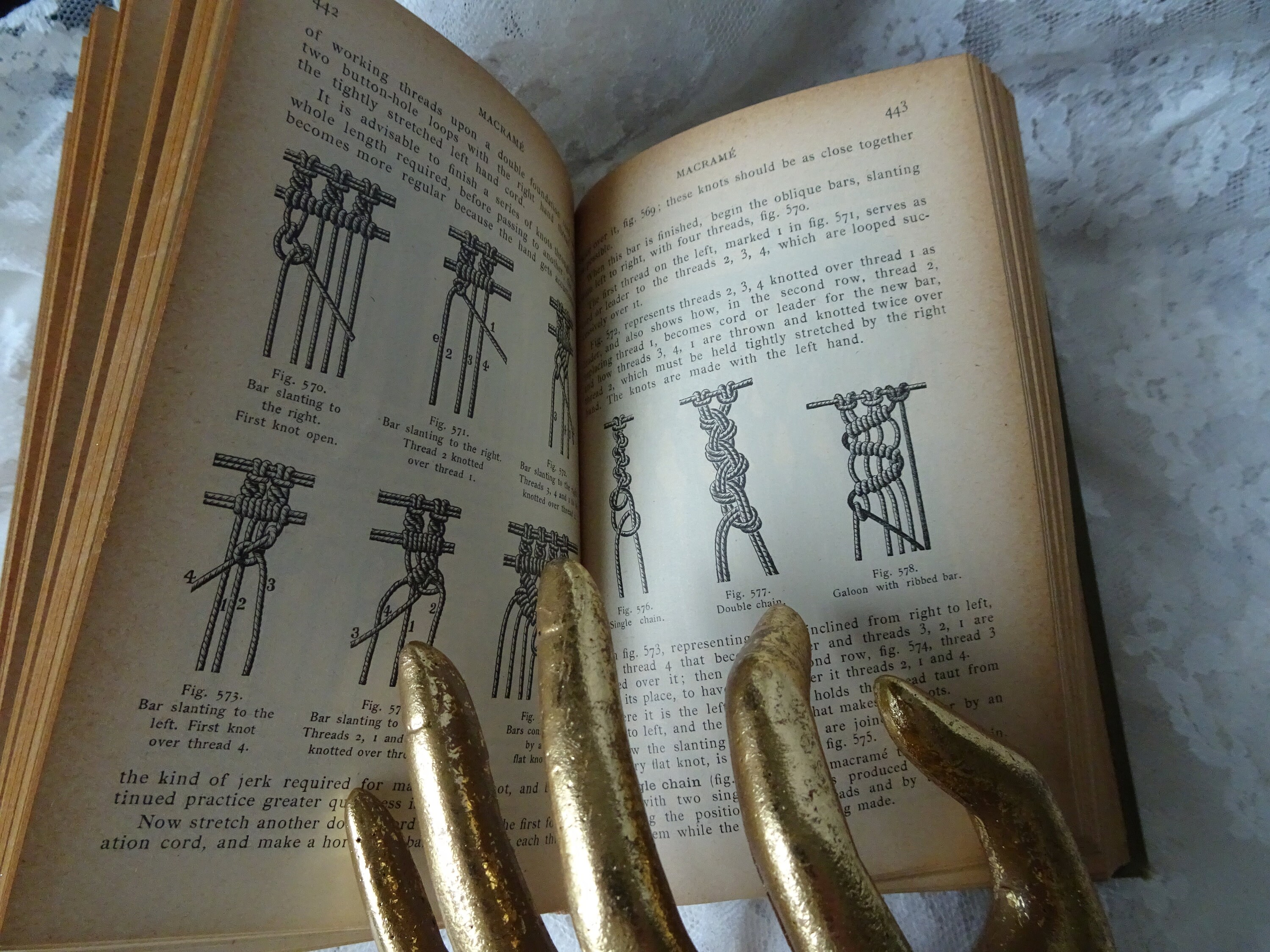 VINTAGE Encyclopedia of Needlework Book,de Dillmont,needlework