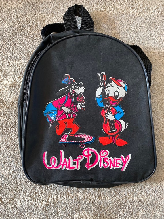 1970s Vintage Walt Disney Kids Mini Backpack