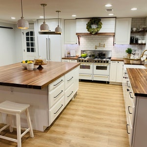 Black Walnut Butcher Block Countertops