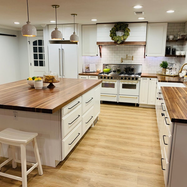 Butcher Block Countertop Etsy