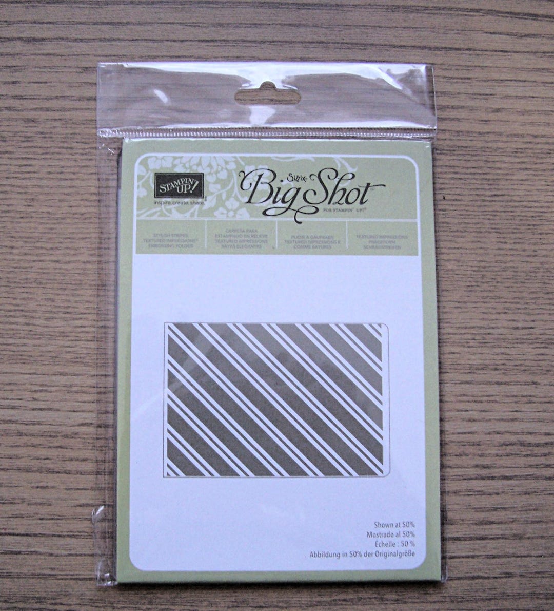 Stampin' up Sizzix Textured Impressions Designer Frames Embossing ...