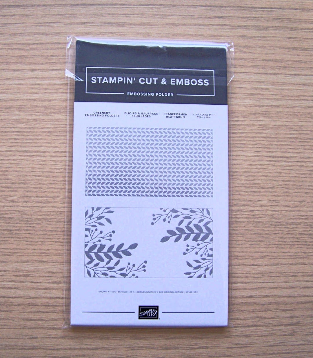Stampin' up Greenery Embossing Folder - Retired - Brand New - Etsy