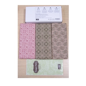 Stampin Up Designer Fabric Deck the Halls - Brand New
