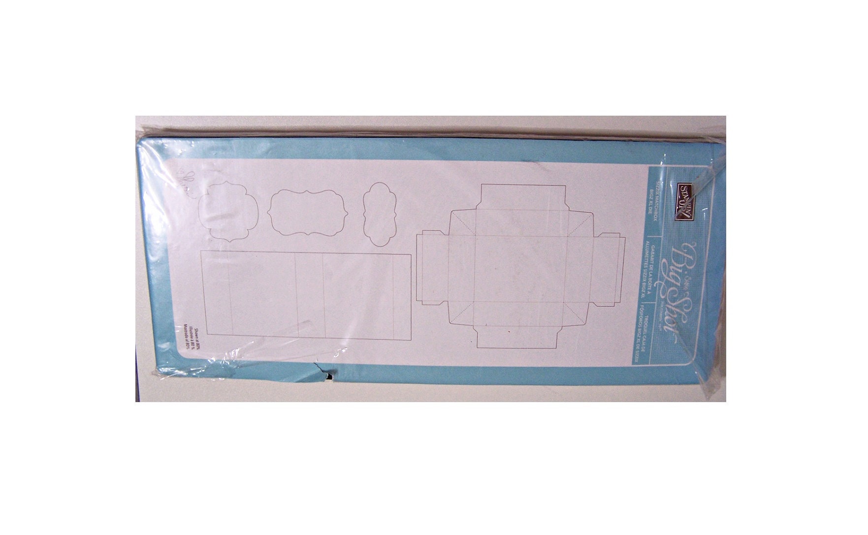 Stampin up Sizzix Bigz XL Matchbox Big Shot Die - Brand New