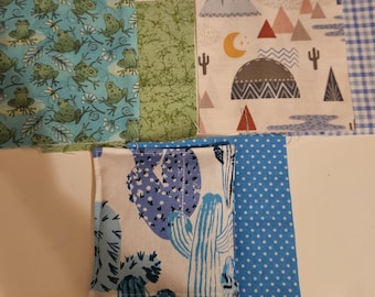 6 Beanbags for Kaitland. 3 1/4"x3 1/4". BOGO Free