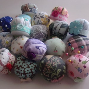 Bottlecap pincushions BOGO Buy One Get One Free. Prints selected at random. image 1