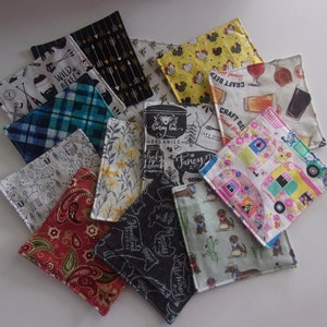 Jar Grips with magnet - Fabric w/rubberized backing. Makes a great housewarming gift!