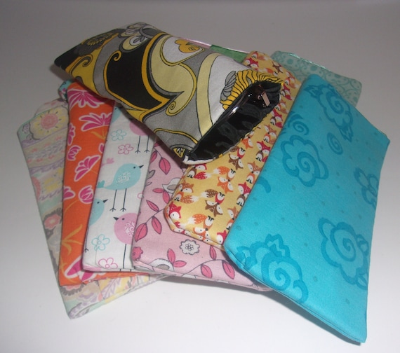 Fabric Eyeglass Case, lined. 3 1/2" W x 6 1/2" H. BOGO Free. CLOSEOUT