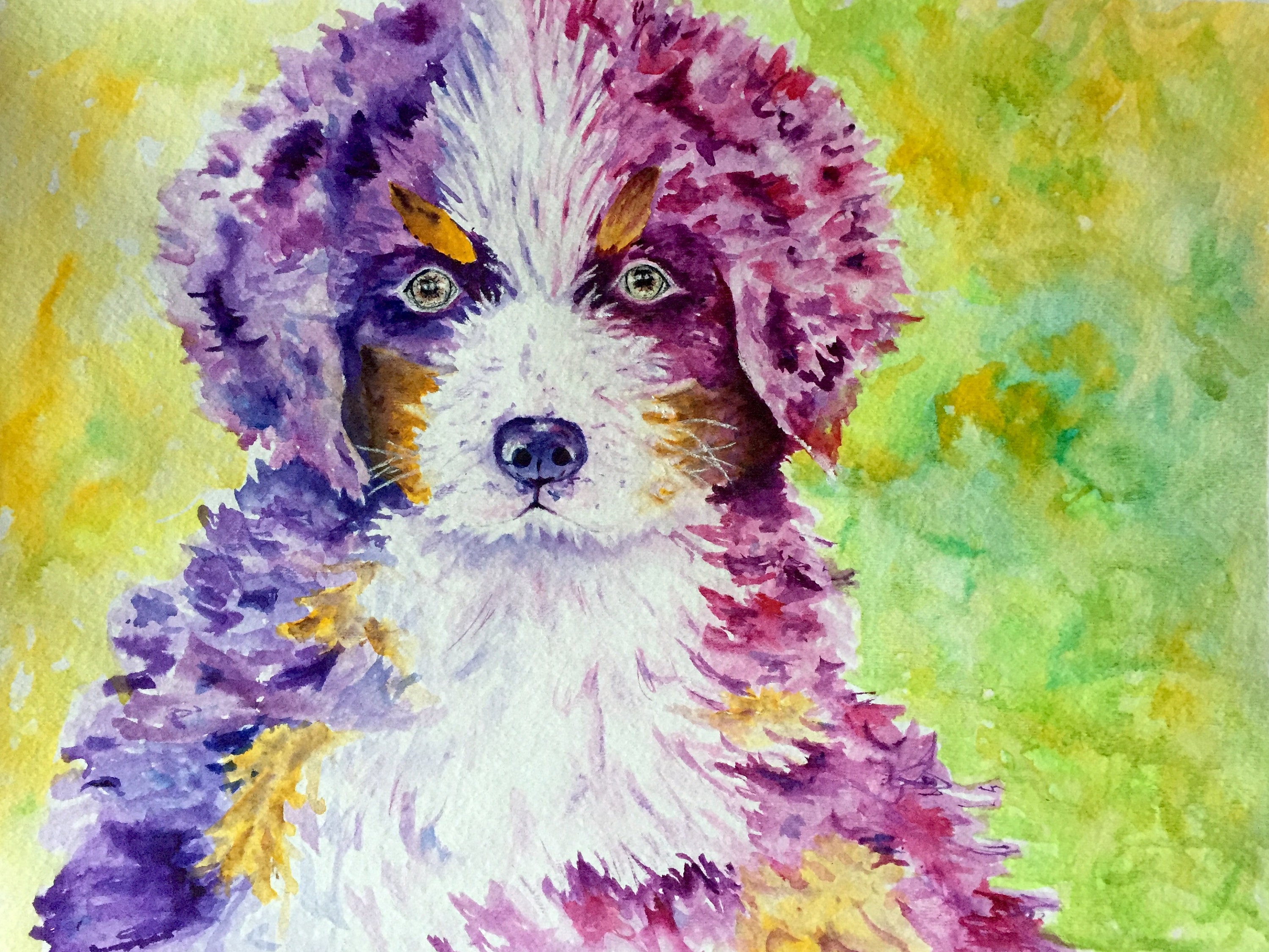 Watercolor Animals Collection Blank Note Cards Set of 4 | Etsy