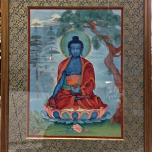 Lapis Blue Medizin Buddha GROSSE GRÖSSEN Sutra Bhaiṣajyaguru, Heilung, Suryaprabha, Śākyamuni, Amitabha Alternativmedizin, Kräuterheilkunde, Bild 6