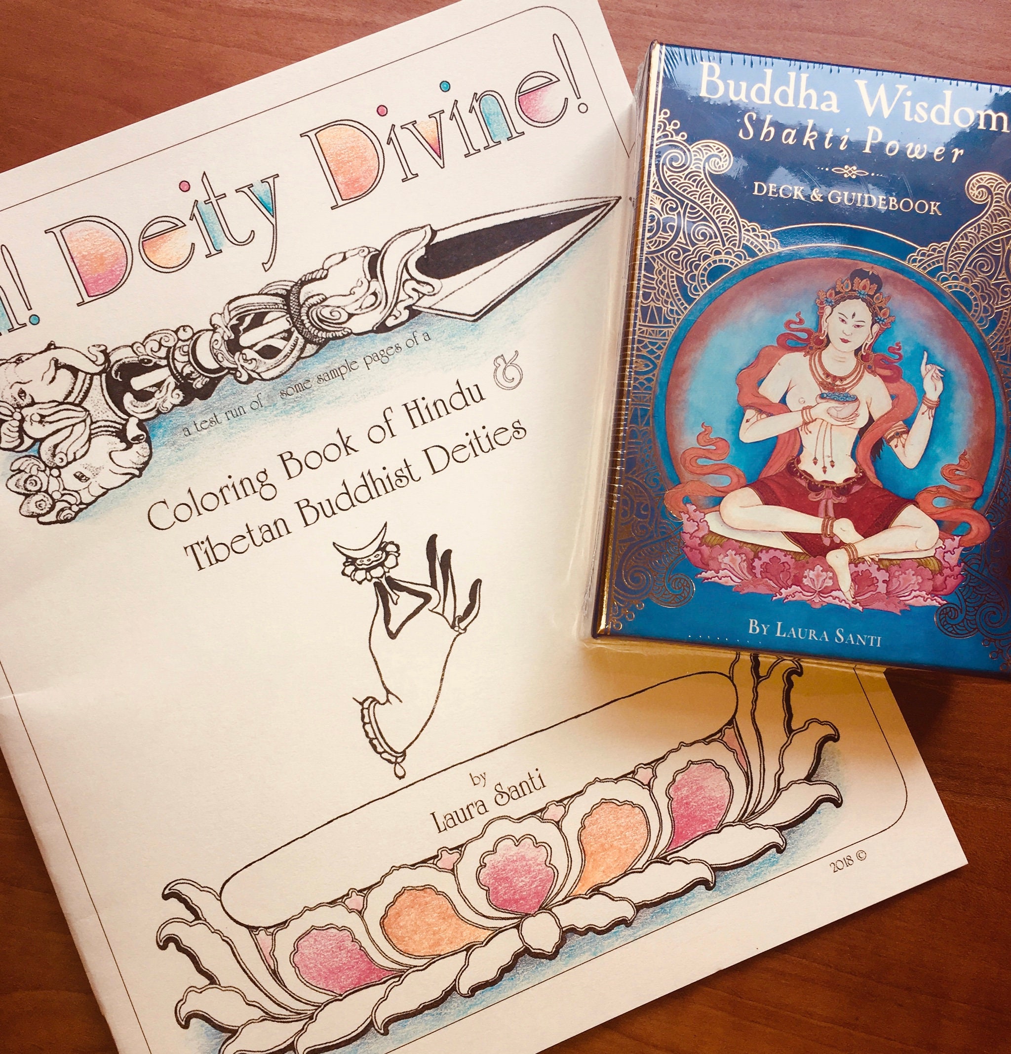 Buddha Power Shakti Wisdom Divination 50 card deck Tibetan & Etsy