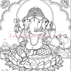 O Deity Divine A coloring book on Buddhist and Hindu ideas about spirit, mindfulness, life, and philosophy, with a bit of humor image 5