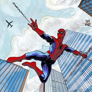 Spidey - 8&quot;x10&quot; COLOR print!