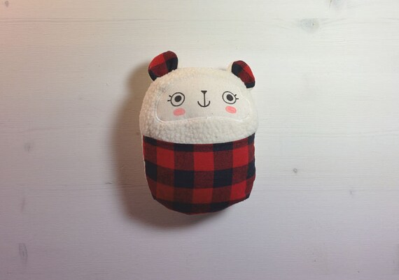 buffalo plaid stuffed animal